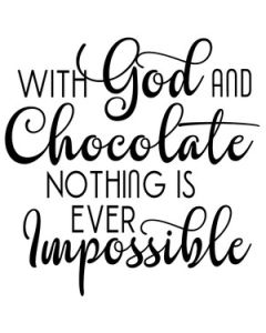 with god & chocolate