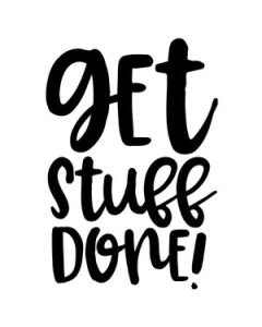 get stuff done quote