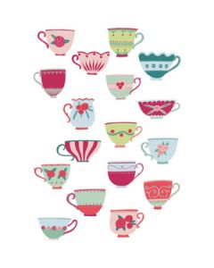 tea cup stickers