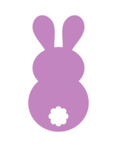 easter bunny silhouette