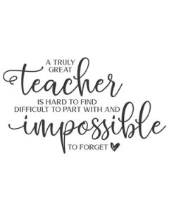 a truly great teacher