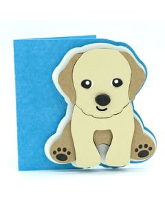 labrador dog card