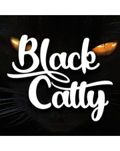 black catty script