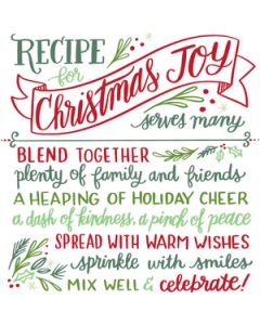 recipe for christmas joy