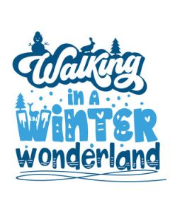 walking in a winter wonderland