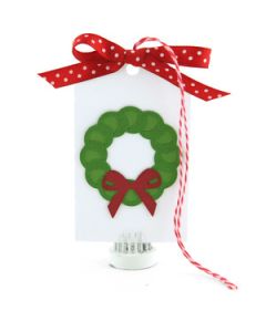 gift card tag wreath