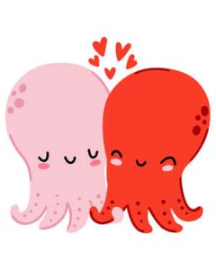 valentine's day octopus