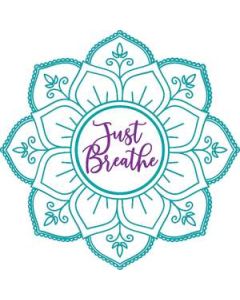 just breathe mandala