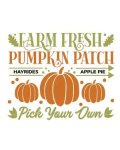 farm fresh pumpkin patch