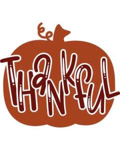 thankful pumpkin