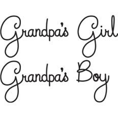 grandpa's girl/boy