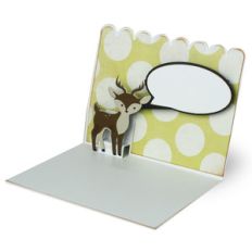 a2 popout deer card