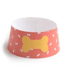 dog food bowl cupcake wrapper