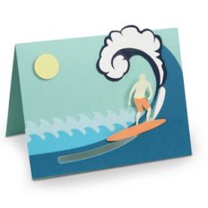 surfing motion card
