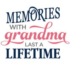 memories made with grandma phrase