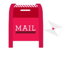 north pole mailbox - here comes santa claus