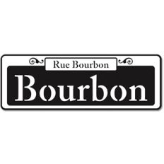 bourbon street sign