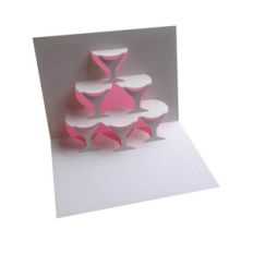 champagne popup card