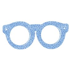blue glasses