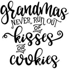 grandmas never run out of kisses