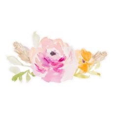 watercolor flower bouquet