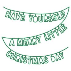 have yourself a merry little christmas