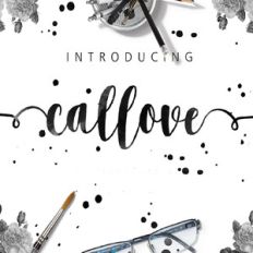 callove script font