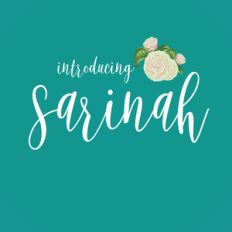 sarinah script font