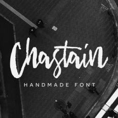 chastain font