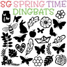 sg spring time dingbats font