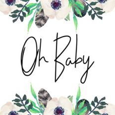 oh baby font