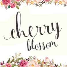 cherry blossom script