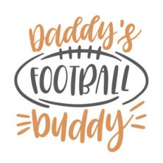 daddy's football buddy