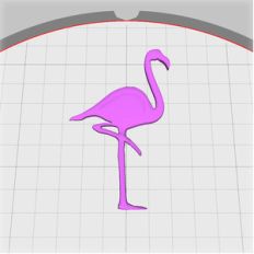 flamingo embellishment