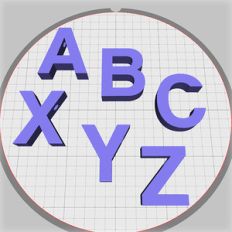 alphabet bead collection