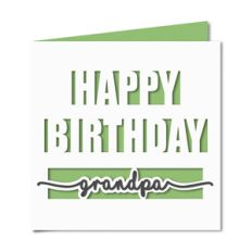happy birthday grandpa card