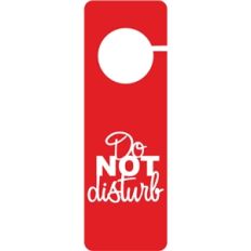 do not disturb doorhanger