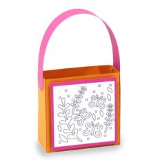 butterfly coloring treat bag
