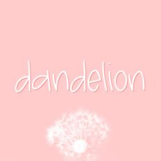 dandelion font