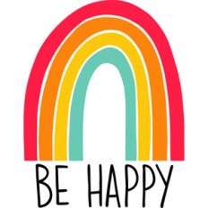 rainbow be happy