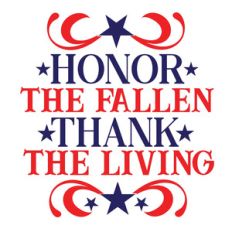 honor the fallen thank the living