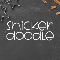 snickerdoodle font