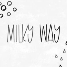 milky way font
