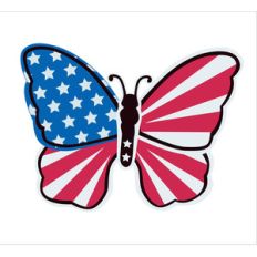 patriotic butterfly