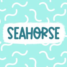 seahorse font