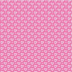 valentine's day hand drawn heart pattern