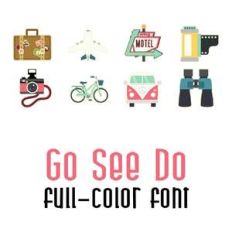 go see do color font