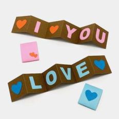 cute chocolate valentine cards