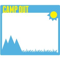 camp out frame