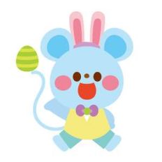 easter mouse